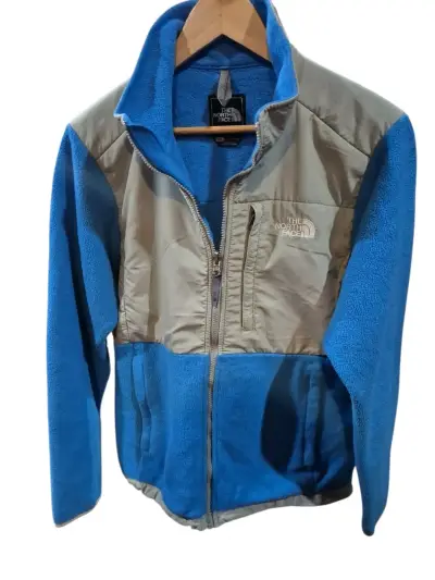 Chaqueta polar The North Face azul y gris - miniatura 4
