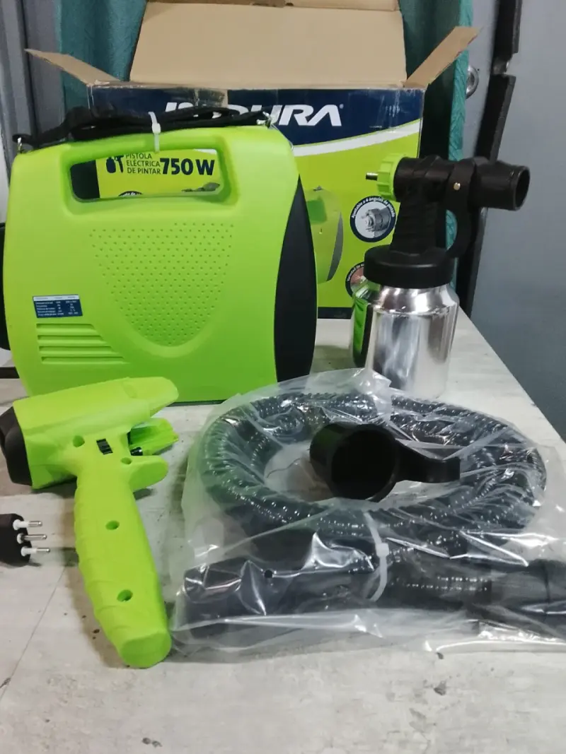 Pistola eléctrica de pintar Indura 750W - 2