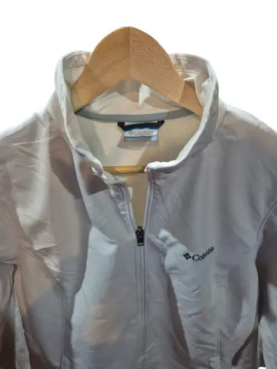Chaqueta Columbia Mujer Blanca Impermeable - miniatura 4