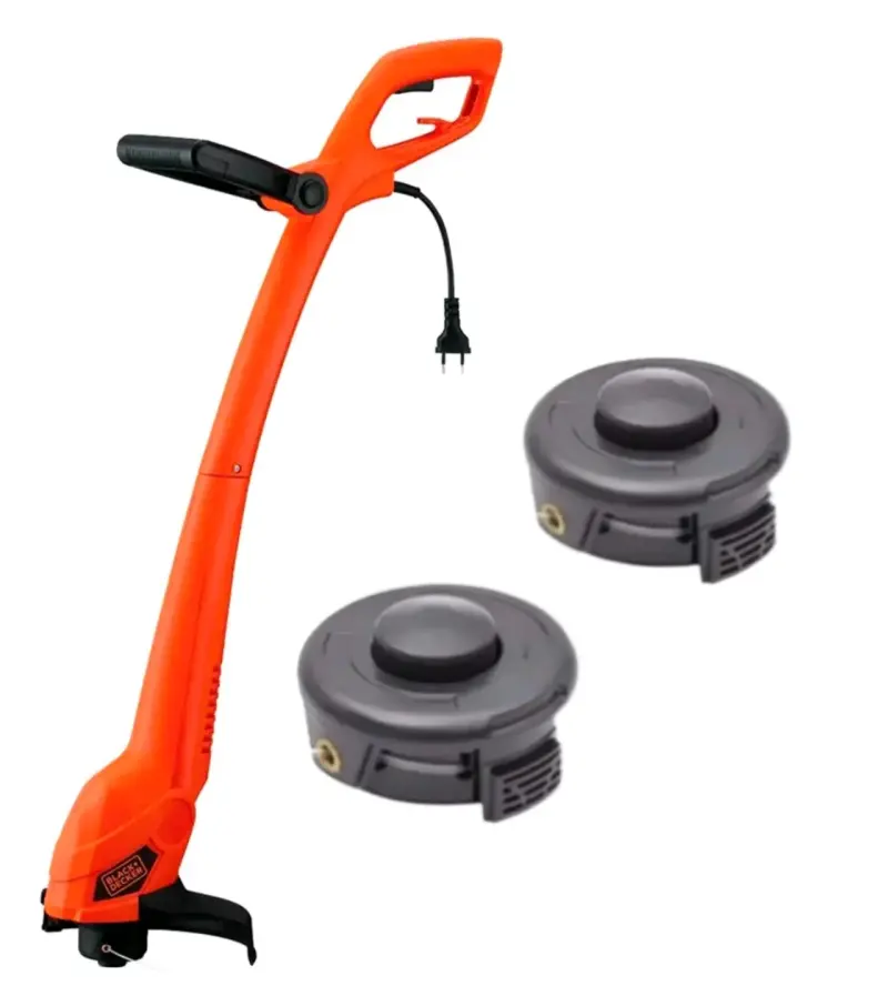Cortadora de Césped Eléctrica Black+Decker con Repuestos - 1