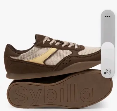 Zapatillas  marrones Sybilla para mujer - miniatura 2