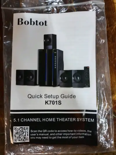 Sistema de sonido 5.1 Bobtot K701S con Bluetooth - miniatura 2