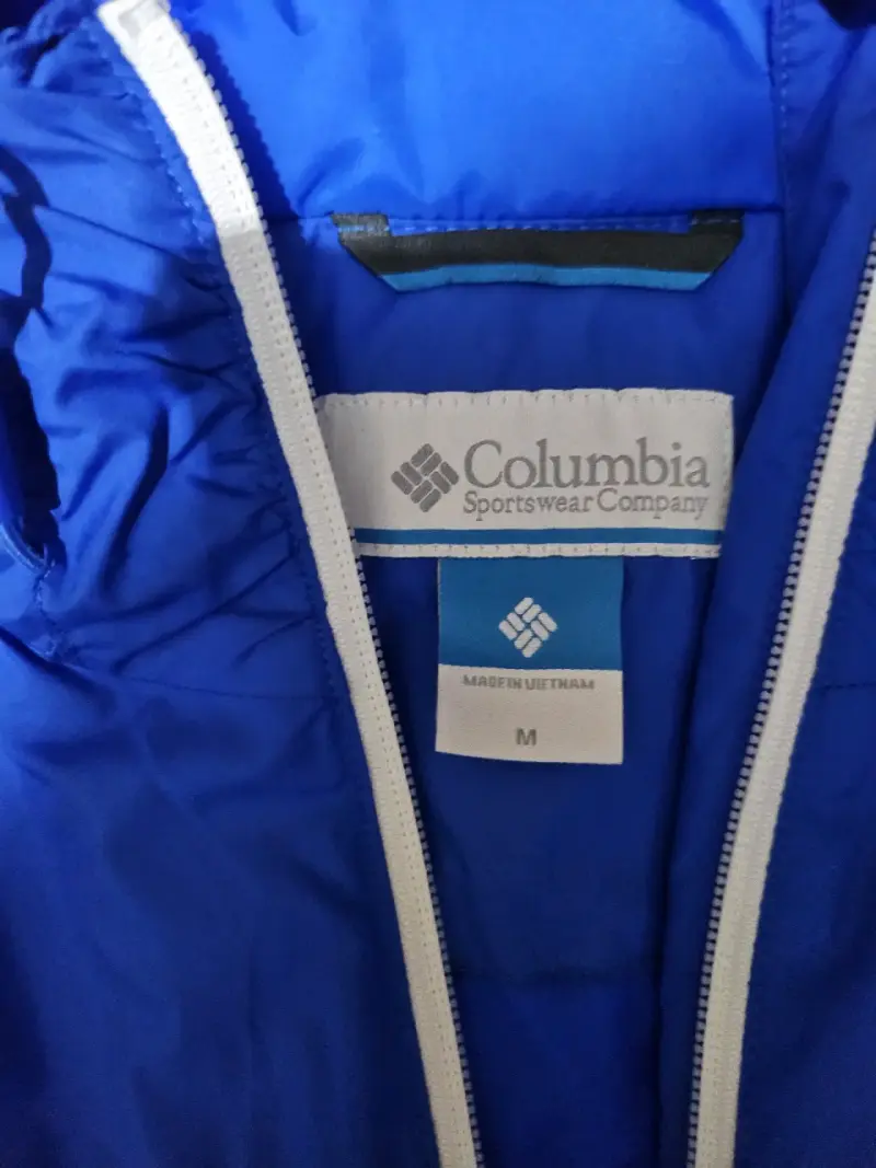Chaqueta  azul Columbia - 4