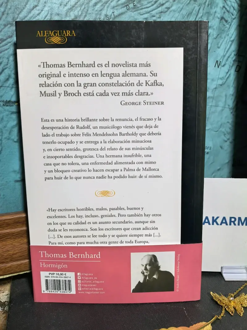 Libro 'Hormigón' de Thomas Bernhard - 2