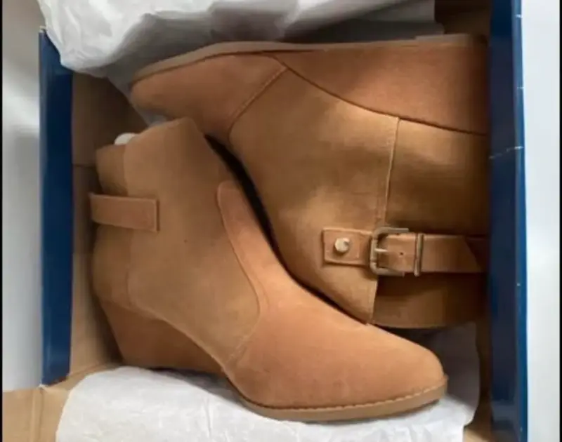 Botines Reno Beira Rio Camel - 3