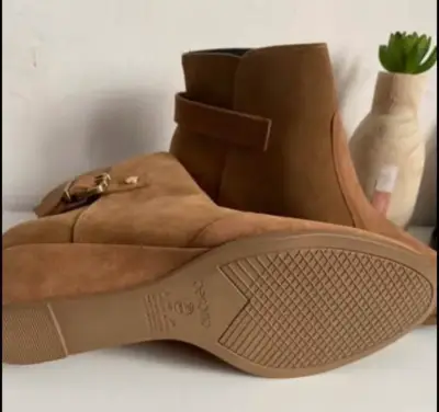 Botines Reno Beira Rio Camel - miniatura 5