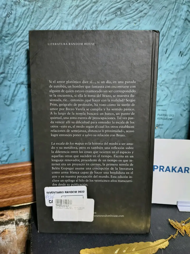 Libro 'La escala de los mapas' de Belén Gopegui - 3