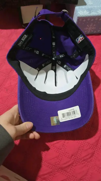 Gorra Los Angeles Lakers New Era morada - miniatura 4