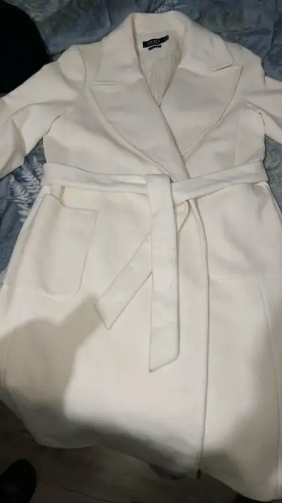 Abrigo blanco Lauren Ralph Lauren elegante - miniatura 1