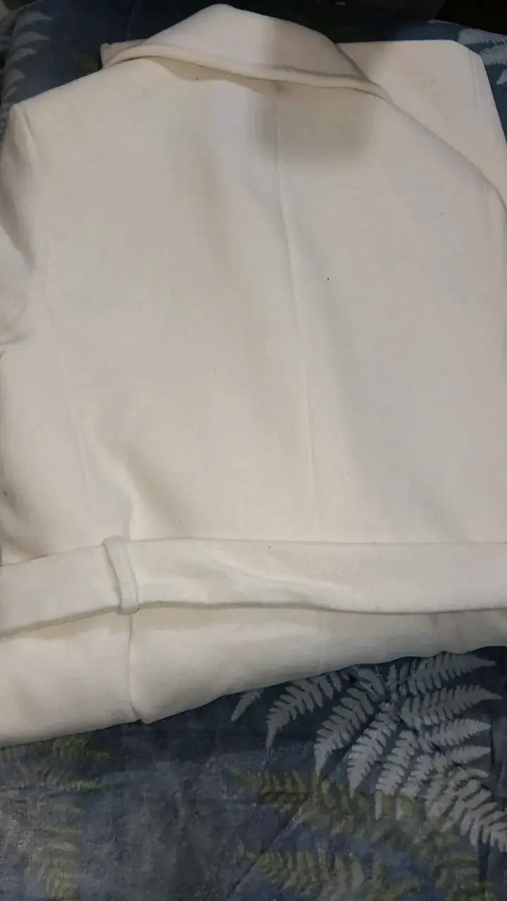 Abrigo blanco Lauren Ralph Lauren elegante - 5