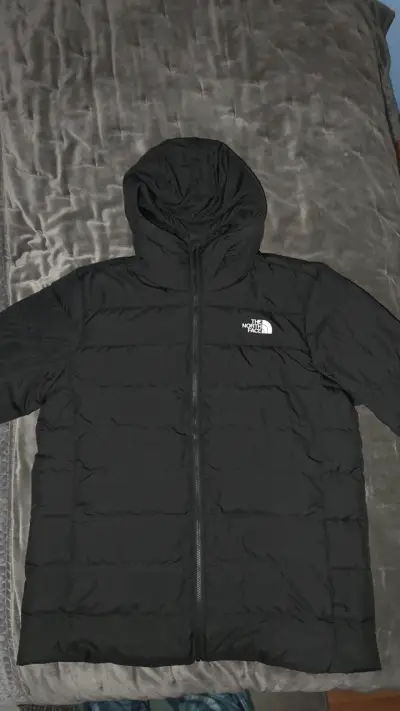Chaqueta negra con capucha The North Face - miniatura 1