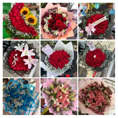 Ramos de flores variados para ocasiones especiales - miniatura 1