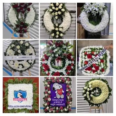 Arreglos Florales Funerarios con Mensajes Personalizados - miniatura 1