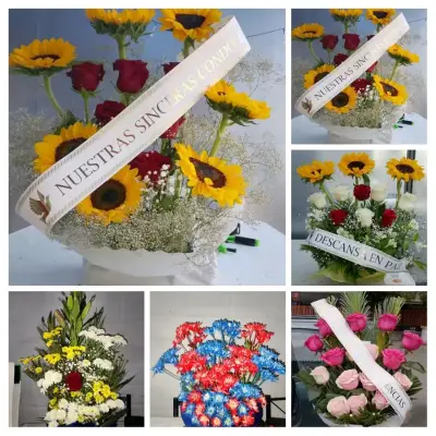 Arreglos Florales Funerarios con Mensajes Personalizados - miniatura 2