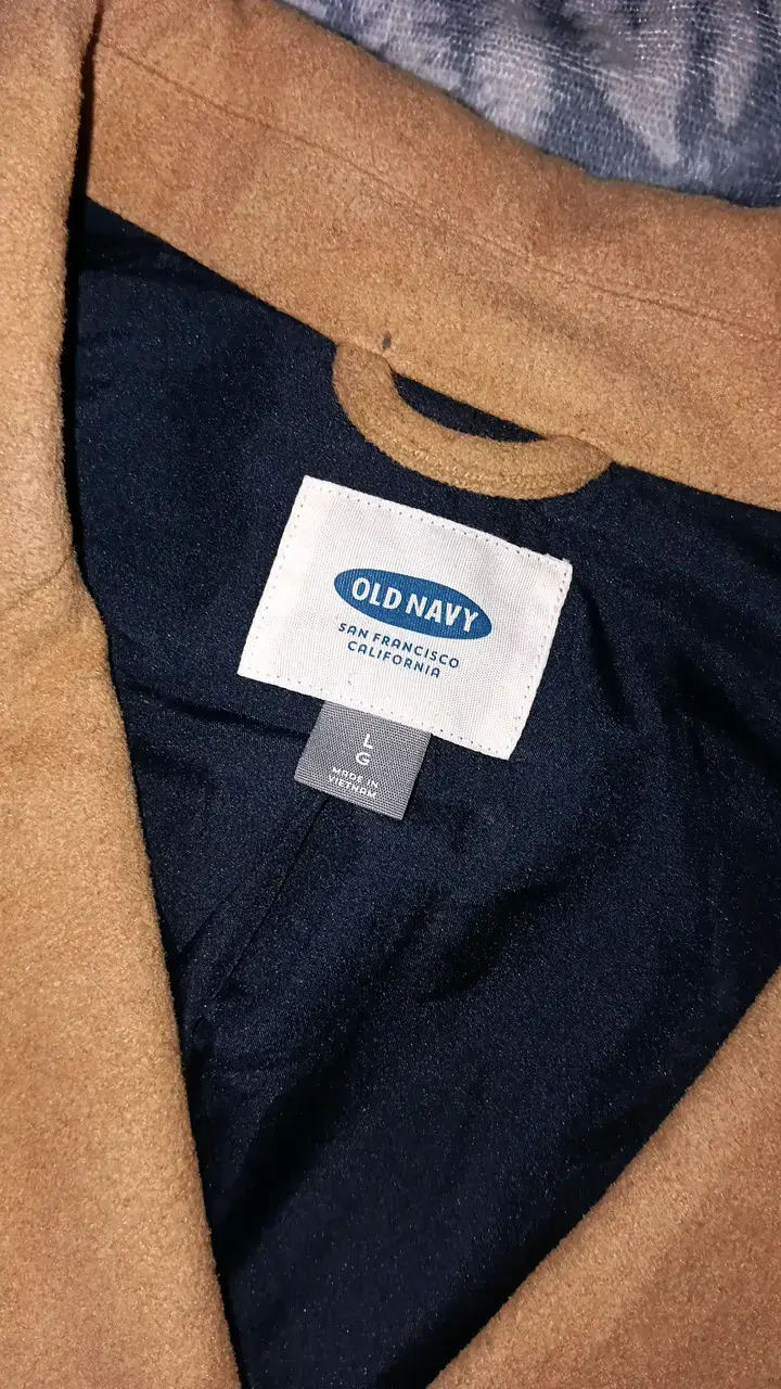 Abrigo beige de lana Old Navy para hombre - 2