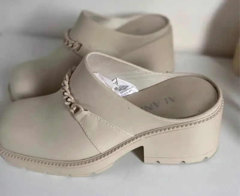 Zuecos beige Alaniz - 2