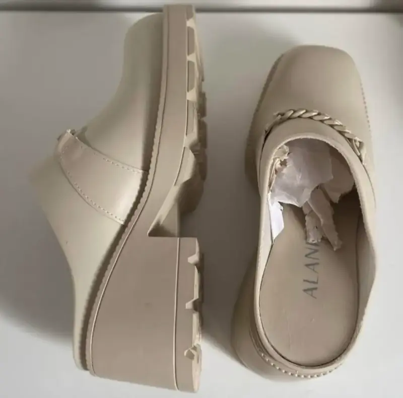 Zuecos beige Alaniz - 5