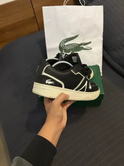 Zapatillas deportivas negras Lacoste - miniatura 3