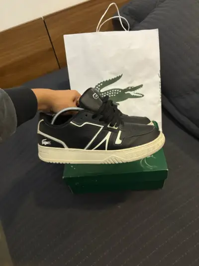 Zapatillas deportivas negras Lacoste - miniatura 4