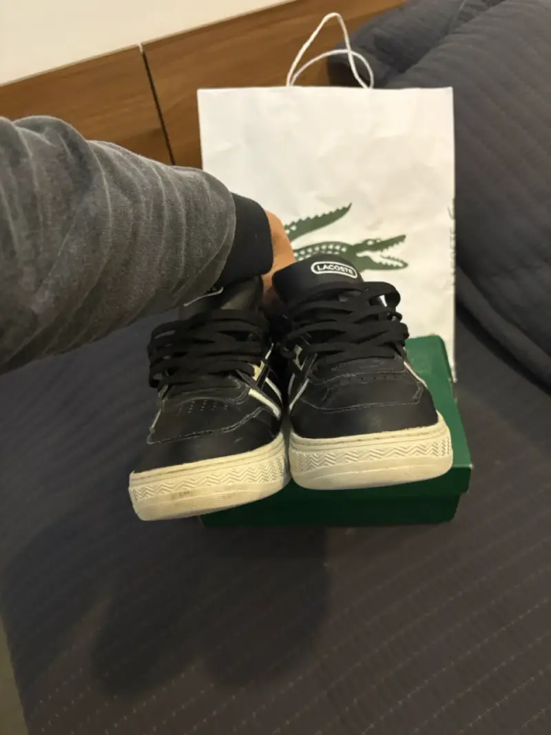 Zapatillas deportivas negras Lacoste - 5