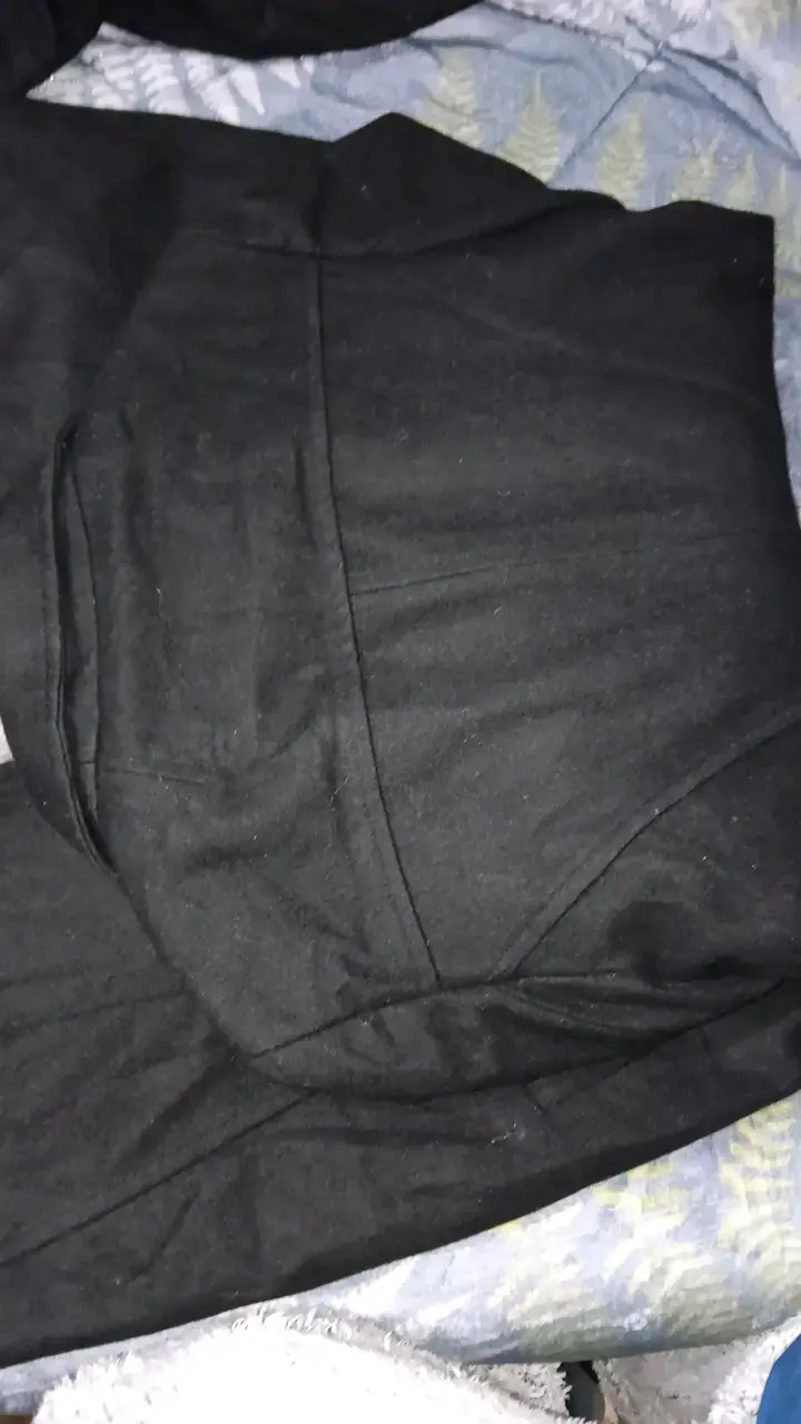 Abrigo negro de mujer Calvin Klein elegante - 4