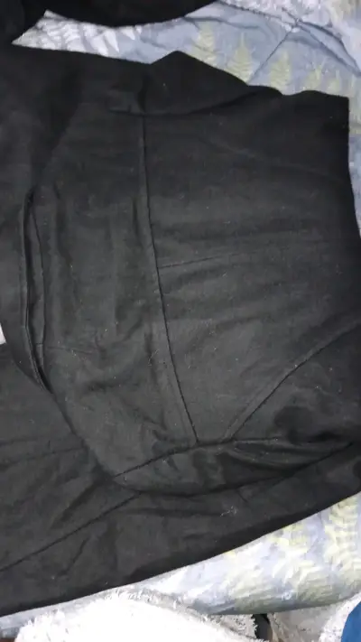 Abrigo negro de mujer Calvin Klein elegante - miniatura 4