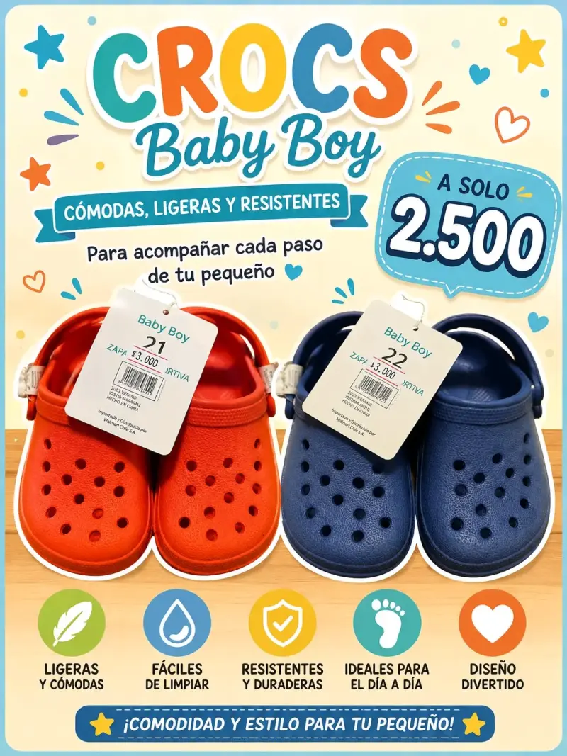 Crocs para niños y niñas con diseños divertidos - 2