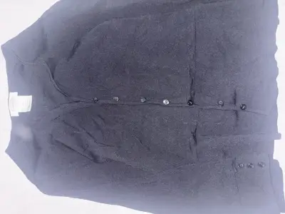 Cardigan negro de lana Talbots XL - miniatura 1