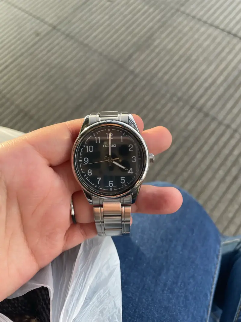 Reloj Casio analógico acero inoxidable - 2