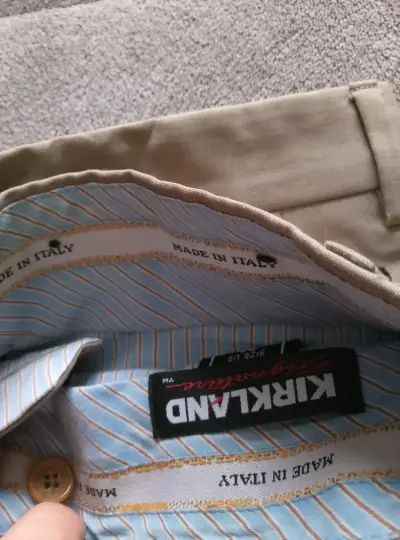 Lote de pantalones de vestir para hombre en varios colores - miniatura 2