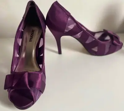Zapatos fiesta Satinado - miniatura 3