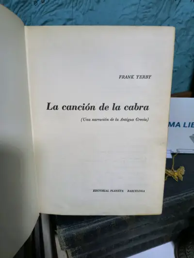 Libro 'La canción de la cabra' de Frank Yerby - miniatura 1