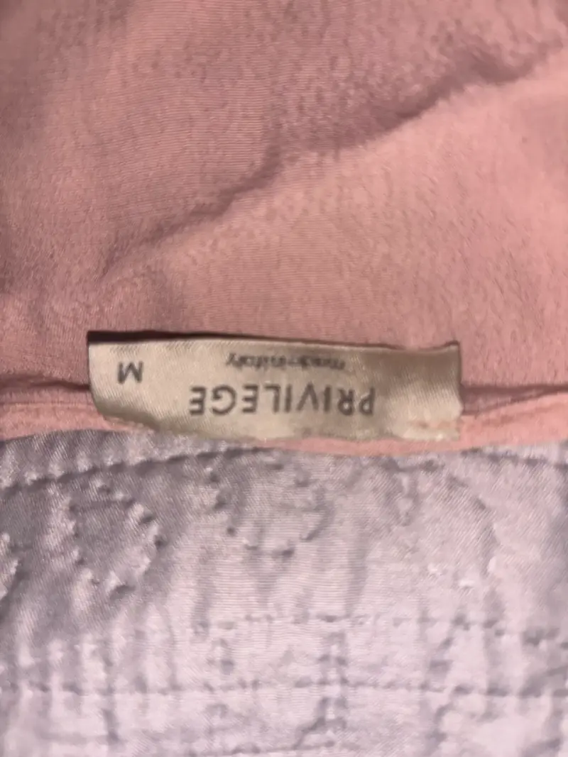 Blusa rosa de mujer Privilege talla M - 2