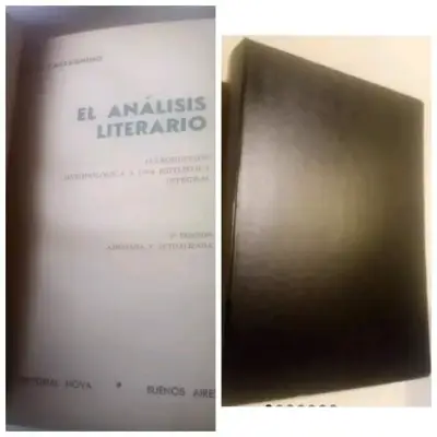 Libro El Análisis Literario, Raúl Castagnino - miniatura 1