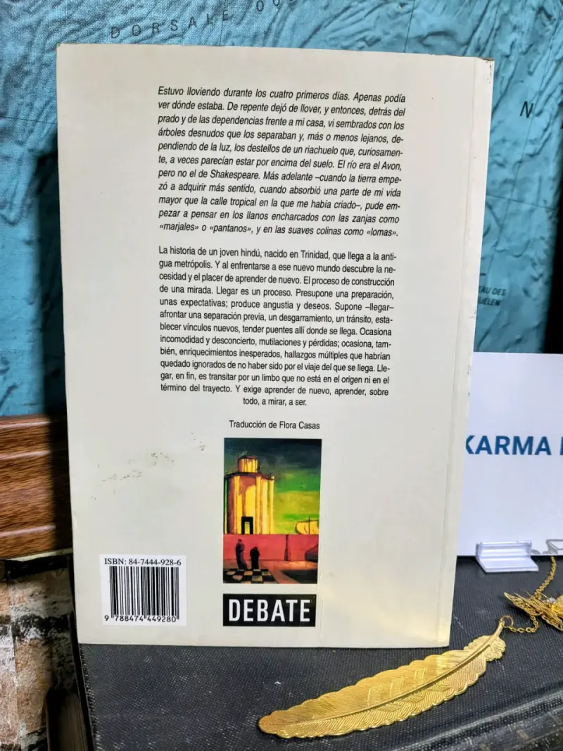 Libro 'El Enigma de la Llegada' de V.S. Naipaul - 2
