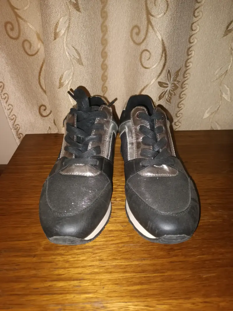 Zapatillas negras mujer 38 Apology - 2