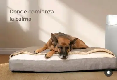 Cama perro con cubierta cálida y cómoda 60x45cm - miniatura 3