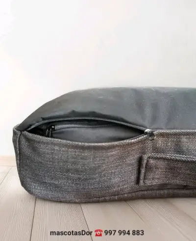 Cama perro con cubierta cálida y cómoda 90x75cm - miniatura 5