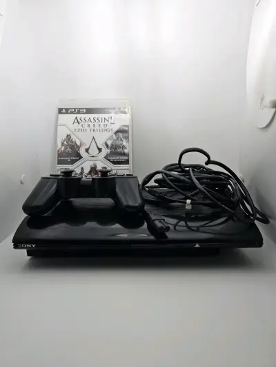 Sony PlayStation 3 Super Slim 250GB + HEN + Juego - miniatura 1