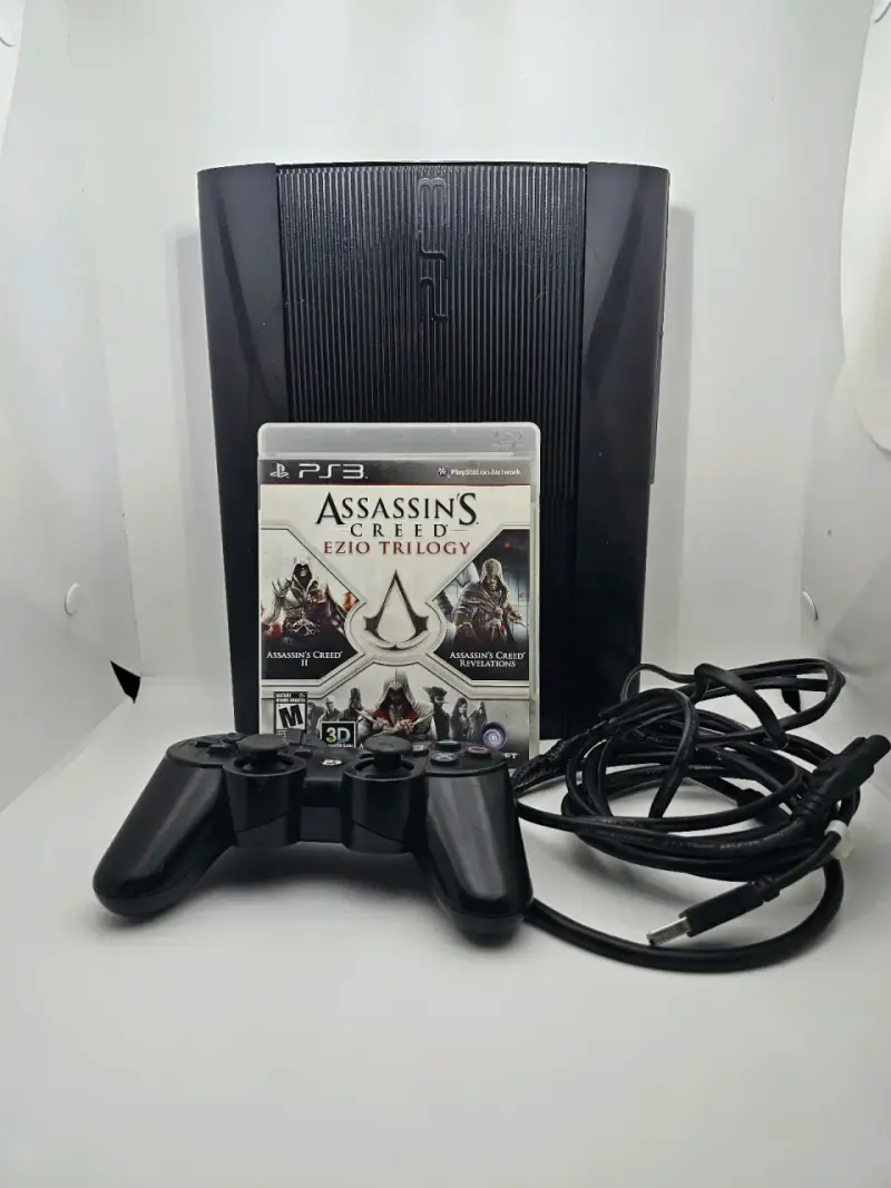 Sony PlayStation 3 Super Slim 250GB + HEN + Juego - 3