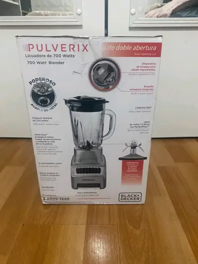 Licuadora Pulverix 700 Watts Black+Decker con Jarra de Vidrio - miniatura 1