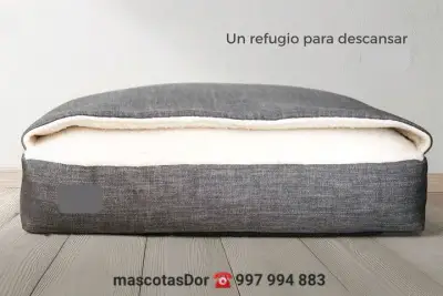 Cama perro con cubierta cálida y cómoda 110x85cm - miniatura 6