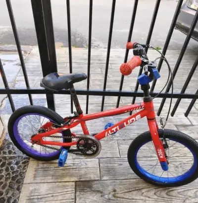 Bicicleta para niño Altitude Kidu 16 roja - miniatura 4