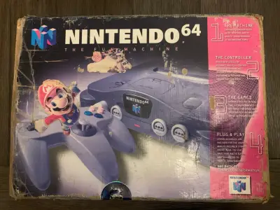 Consola Nintendo 64 con Control y Cables - miniatura 4