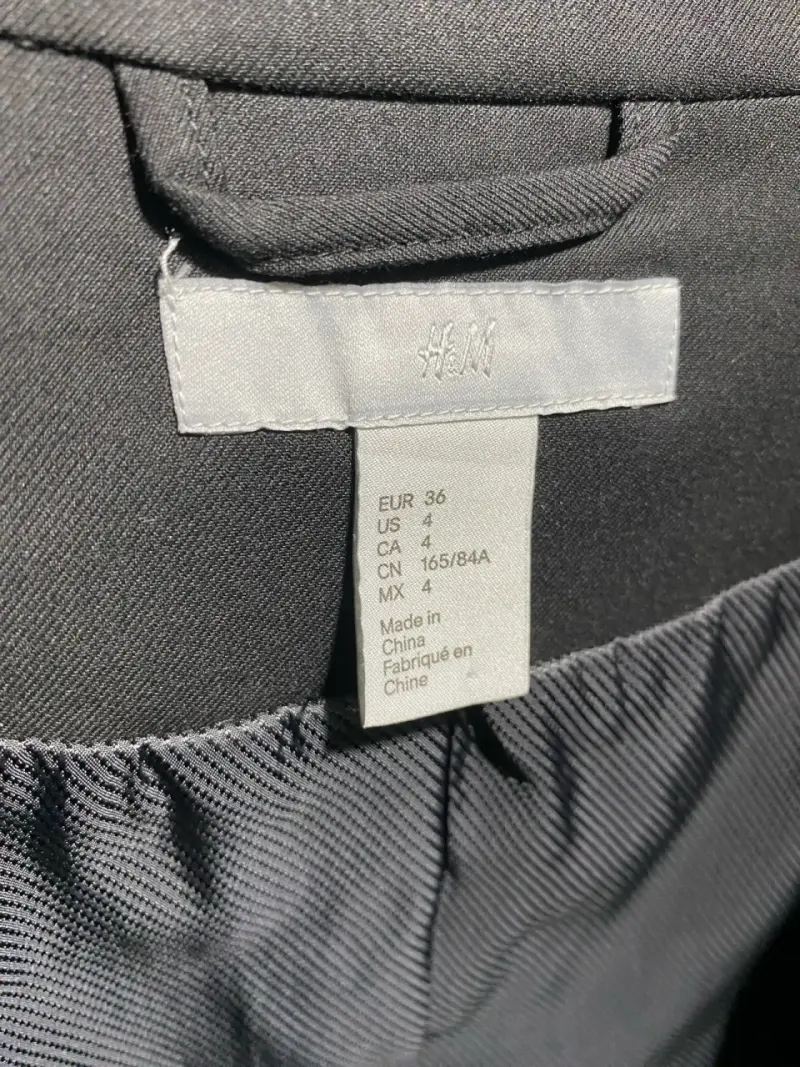 Blazer negro elegante para mujer H&M - 2