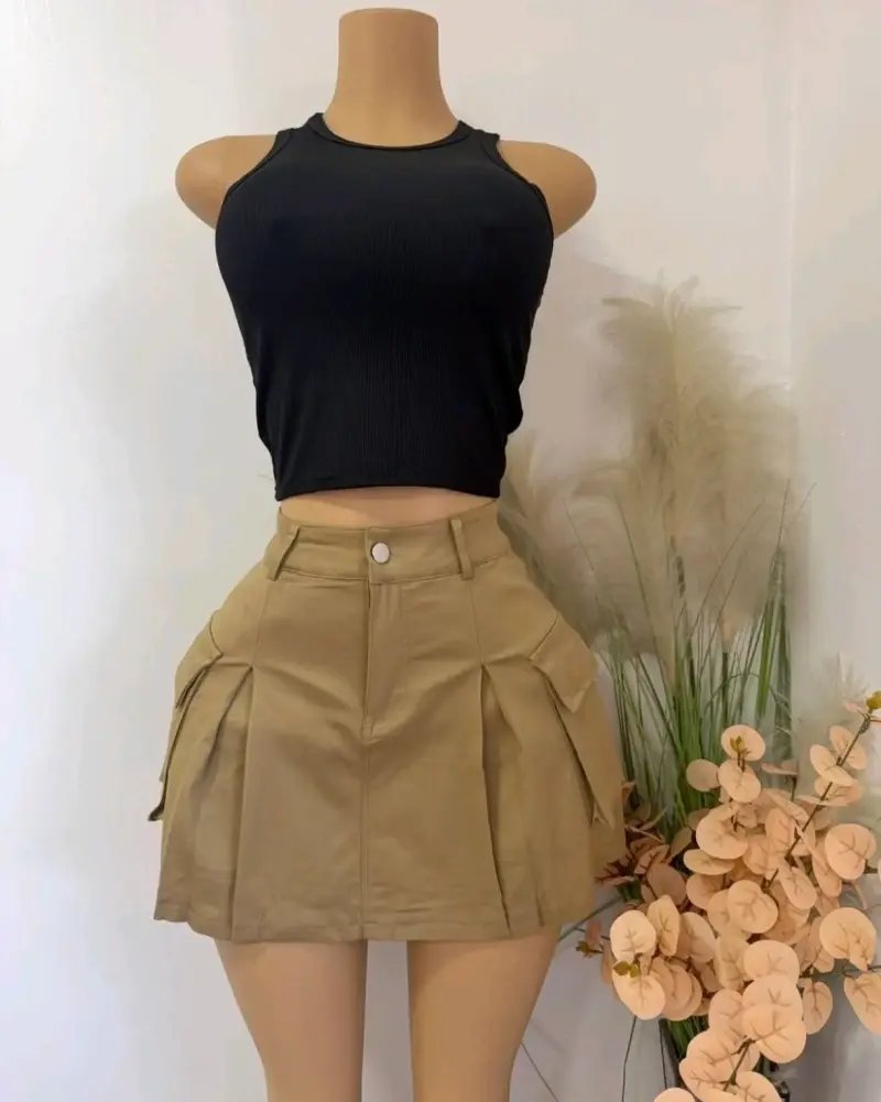 Falda cargo de mujer - 2