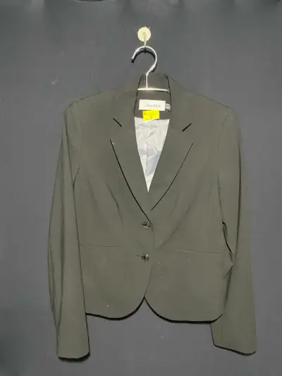Blazer negro Calvin Klein para mujer - miniatura 1