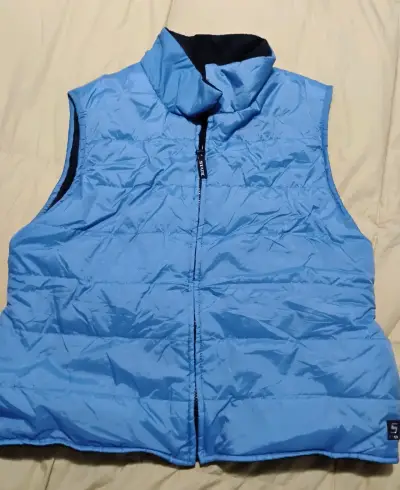 Chaqueta sin mangas azul - miniatura 1