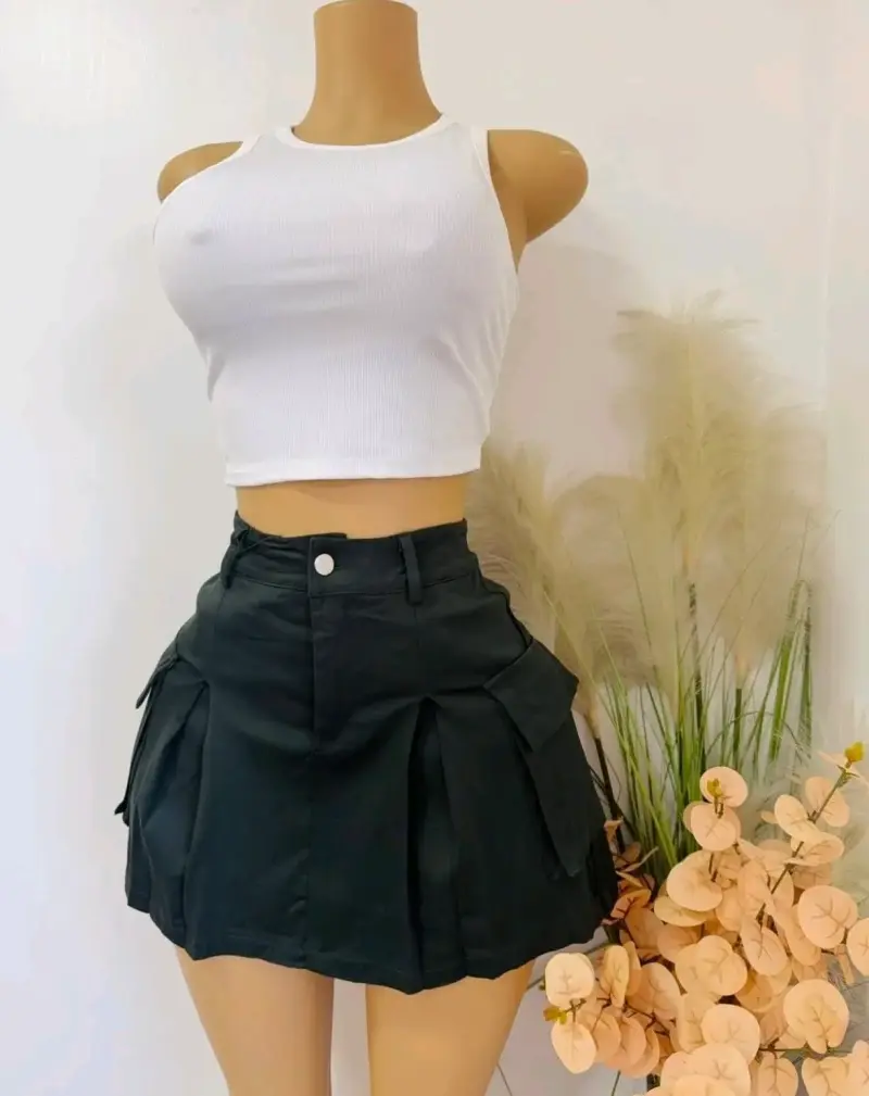 Falda cargo de mujer - 3