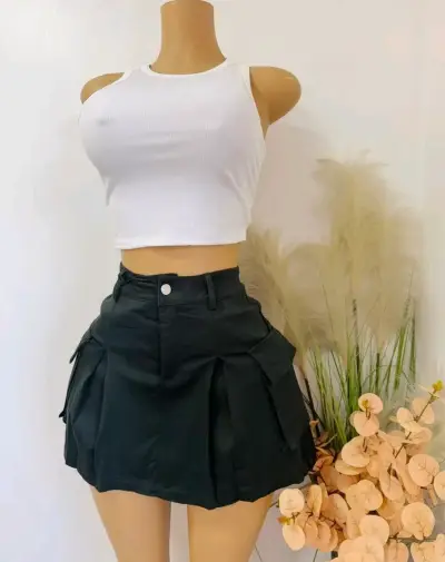 Falda cargo de mujer - miniatura 3